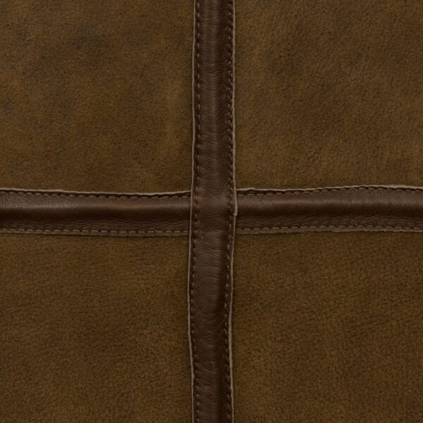 B4: Men's Antique Sheepskin Leather Flying Jacket - Image 4