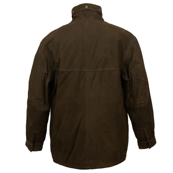 Hunter: Men's Antique Leather Coat - Image 2