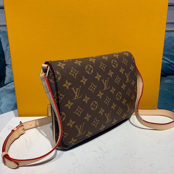 Louis Vuitton Musette Tango Shoulder Bag 26cm Monogram Canvas Spring/Summer Collection M51257, Brown - Image 5