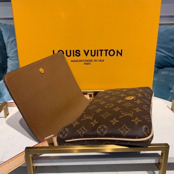 Louis Vuitton Musette Tango Shoulder Bag 26cm Monogram Canvas Spring/Summer Collection M51257, Brown - Image 9
