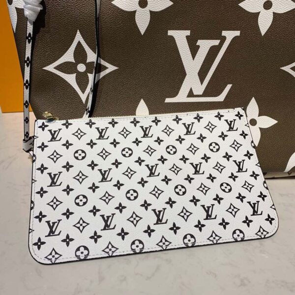 Louis Vuitton Neverfull MM 32cm Monogram Geant Canvas Spring/Summer Collection M44567, Khaki - Image 5