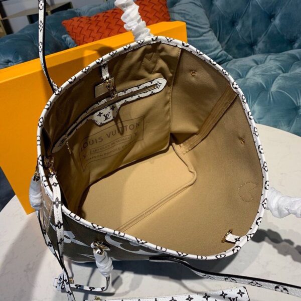 Louis Vuitton Neverfull MM 32cm Monogram Geant Canvas Spring/Summer Collection M44567, Khaki - Image 14