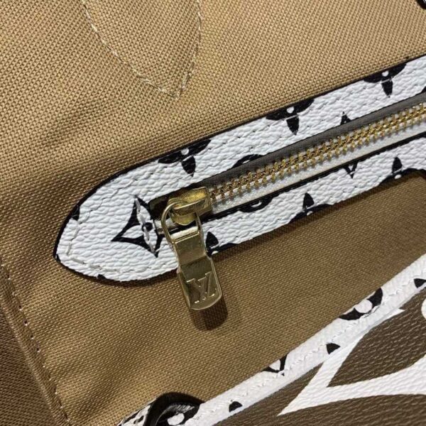 Louis Vuitton Neverfull MM 32cm Monogram Geant Canvas Spring/Summer Collection M44567, Khaki - Image 15