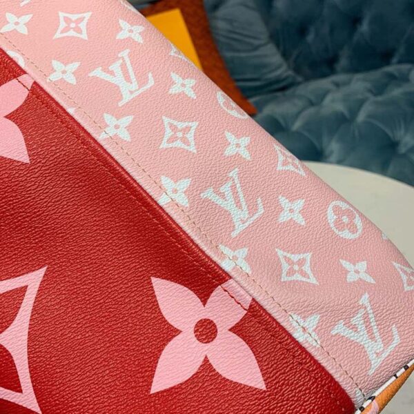 Louis Vuitton Neverfull MM 32cm Monogram Geant Canvas Spring/Summer Collection M44567, Rouge - Image 6