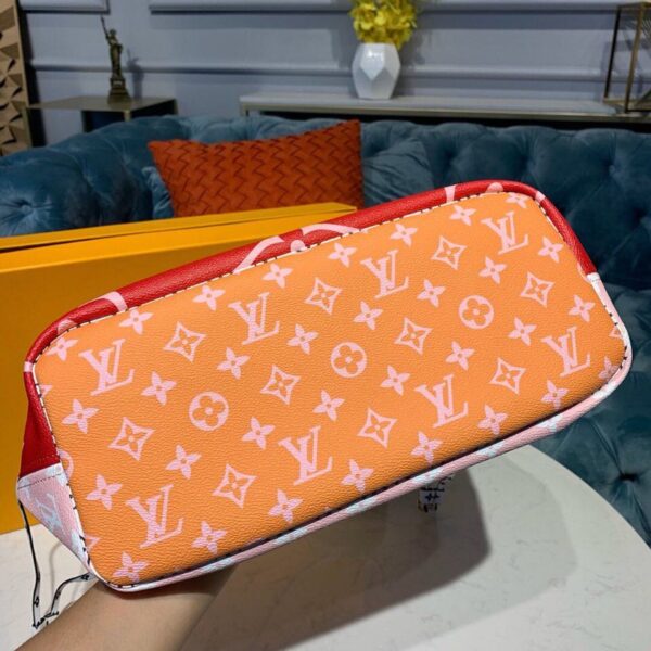 Louis Vuitton Neverfull MM 32cm Monogram Geant Canvas Spring/Summer Collection M44567, Rouge - Image 8