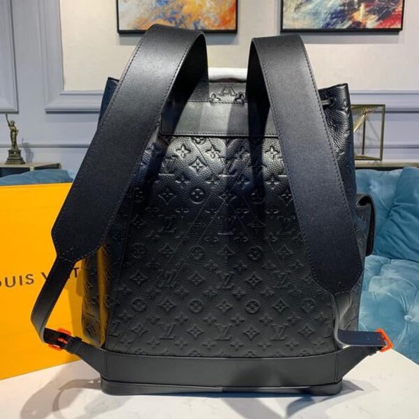 Louis Vuitton Christopher Backpack 48cm Monogram Empreinte Canvas Spring/Summer Collection M53286 Noir - Image 5