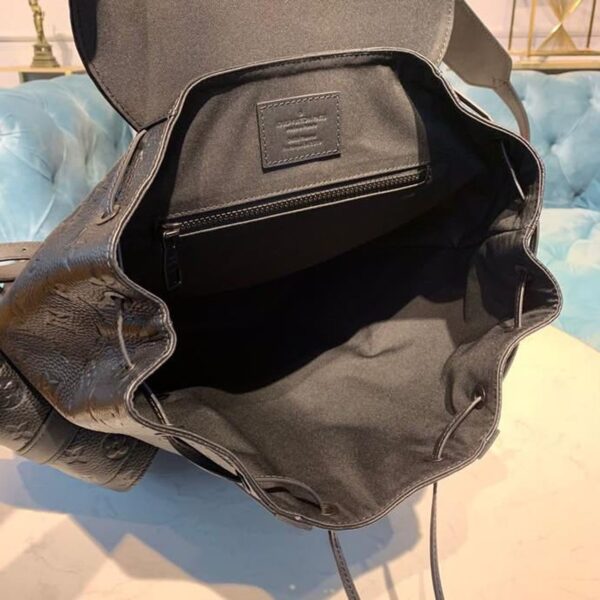 Louis Vuitton Christopher Backpack 48cm Monogram Empreinte Canvas Spring/Summer Collection M53286 Noir - Image 10