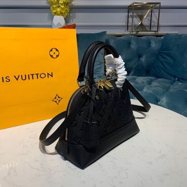 Louis Vuitton Neo Alma BB Bag 25cm Monogram Empreinte Canvas Spring/Summer Collection M44829, Black - Image 3