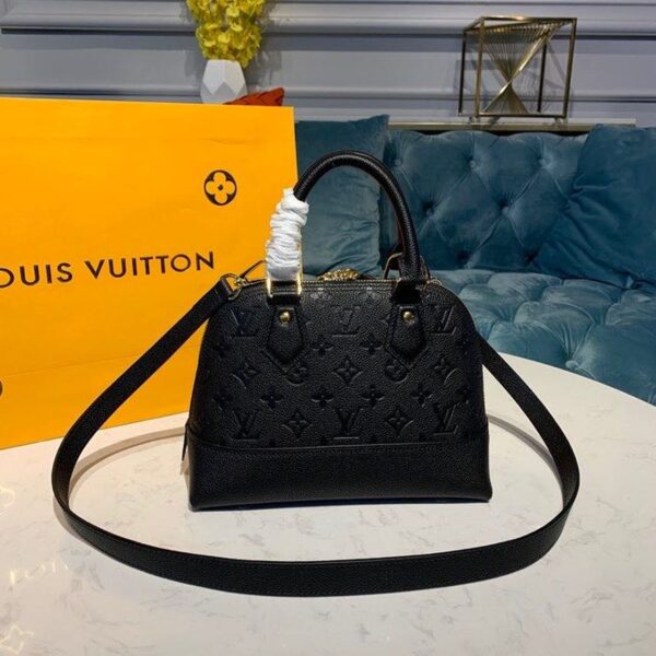 Louis Vuitton Neo Alma BB Bag 25cm Monogram Empreinte Canvas Spring/Summer Collection M44829, Black - Image 4