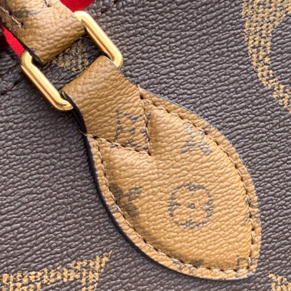 Louis Vuitton On The Go MM Tote Bag 35cm Brown - Image 5