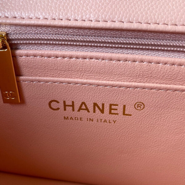Chanel Mini Classic Flapbag 20cm Pink - Image 7