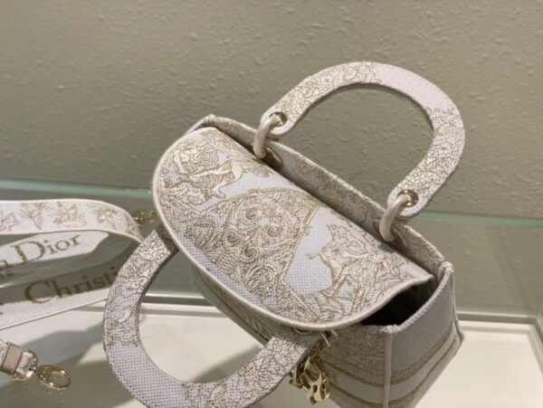 Christian Dior Medium Lady D-Lite Bag 24cm - Image 6