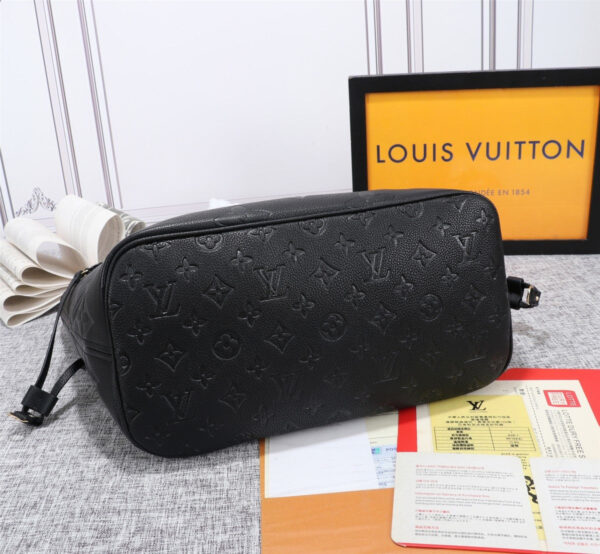 Louis vuitton Neverfull Monogram Empreinte 32cm/ Black - Image 6