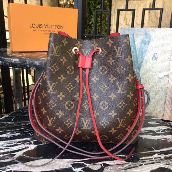 Louis Vuitton NoNo Bucket Bag Monogram Canvas Spring/Summer Collection M44020 Coquelicot - Image 2
