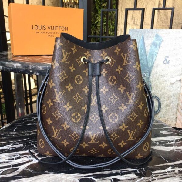 Louis Vuitton NoNo Bucket Bag Monogram Canvas Spring/Summer Collection M44020 Black - Image 2