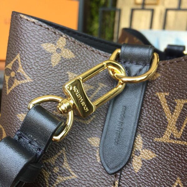 Louis Vuitton NoNo Bucket Bag Monogram Canvas Spring/Summer Collection M44020 Black - Image 12