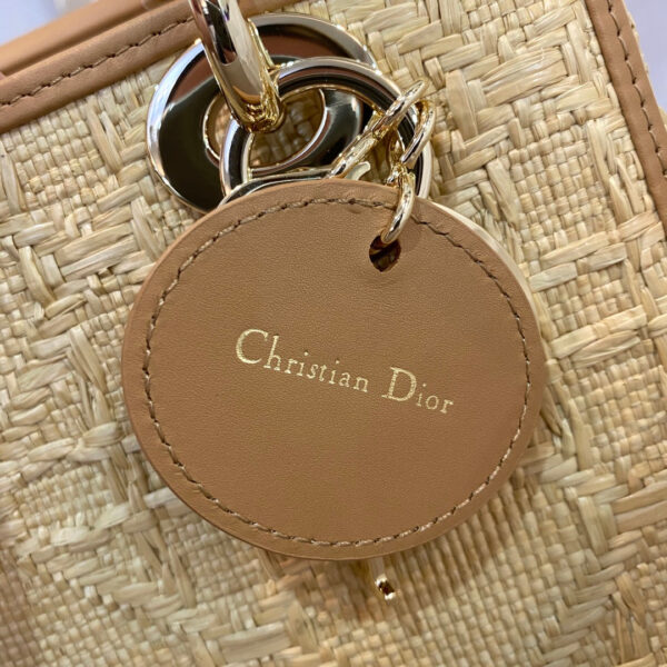 Christian Dior Medium Lady Dior Bag 24cm Brown - Image 10