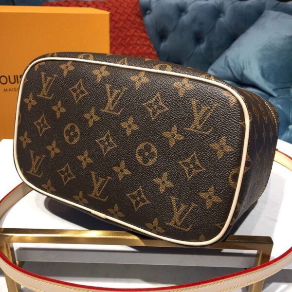 Louis Vuitton Nice BB Vanity Case Bag Monogram Canvas Spring/Summer Collection, Brown - Image 6