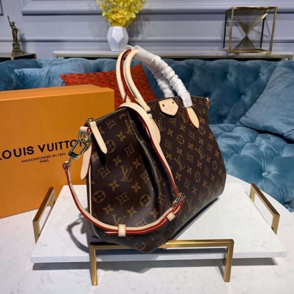 Louis Vuitton Turenne MM Bag 38cm Monogram Canvas Spring/Summer Collection M48814, Beige - Image 3
