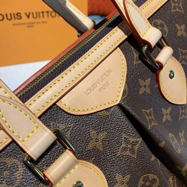 Louis Vuitton Palermo Bag 30cm Monogram Canvas Spring/Summer Collection M40145 Brown - Image 4