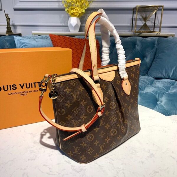 Louis Vuitton Palermo Bag 30cm Monogram Canvas Spring/Summer Collection M40145 Brown - Image 5