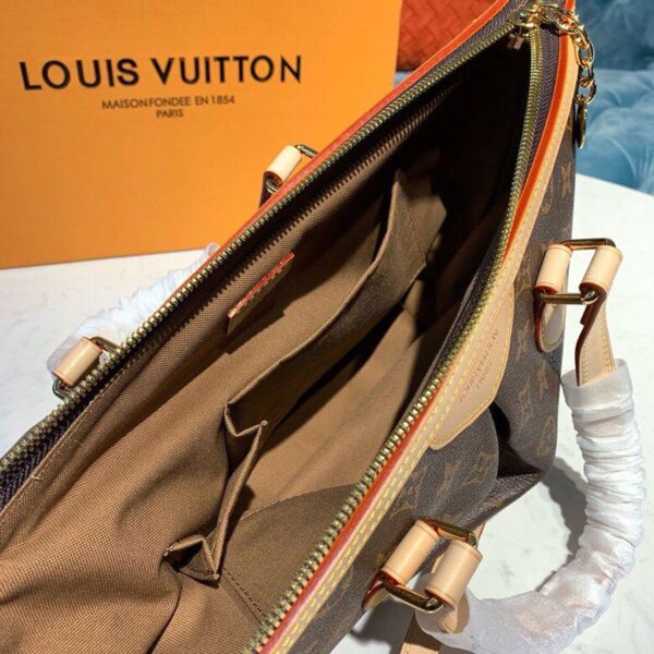 Louis Vuitton Palermo Bag 30cm Monogram Canvas Spring/Summer Collection M40145 Brown - Image 8