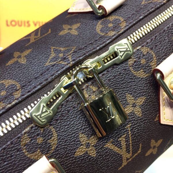 Louis Vuitton Speedy Bag 25cm Monogram Canvas Spring/Summer Collection M41109, Brown - Image 9