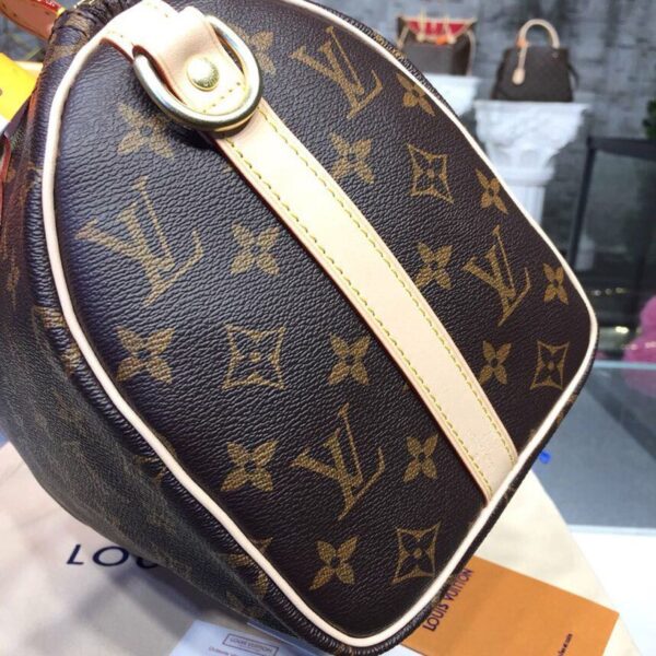 Louis Vuitton Speedy Bag 25cm Monogram Canvas Spring/Summer Collection M41109, Brown - Image 11