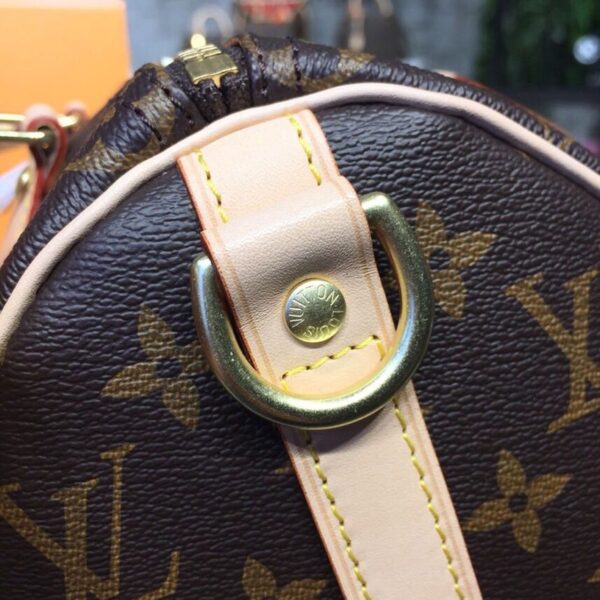 Louis Vuitton Speedy Bag 25cm Monogram Canvas Spring/Summer Collection M41109, Brown - Image 8