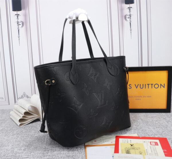 Louis vuitton Neverfull Monogram Empreinte 32cm/ Black - Image 7