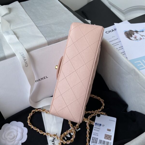 Chanel Mini Classic Flapbag 20cm Pink - Image 6