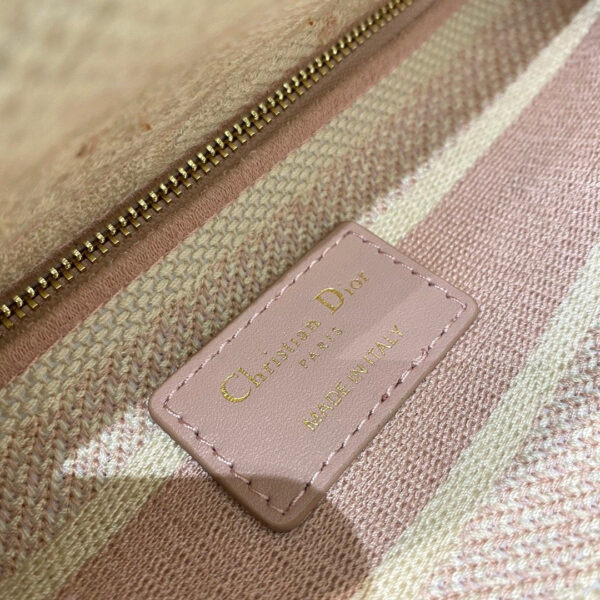 Christian Dior Medium Lady D-Lite Bag 24cm Pink - Image 2