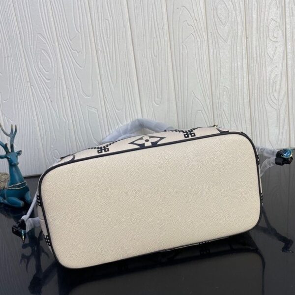 Louis Vuitton Neverfull MM M46039 31cm Cream Beige/Black - Image 4