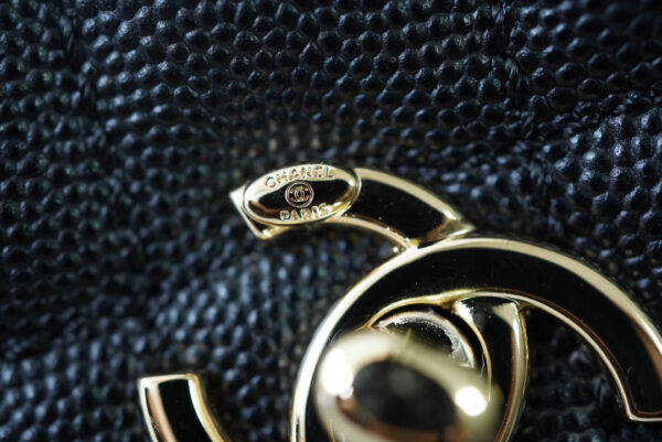 Chanel Classic Mini Flapbag 19cm Black - Image 2