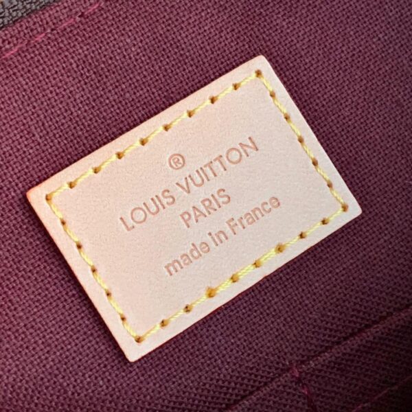 Louis Vuitton Lena MM Bag 34cm Monogram Canvas Fall/Winter Collection M42267, Brown - Image 4