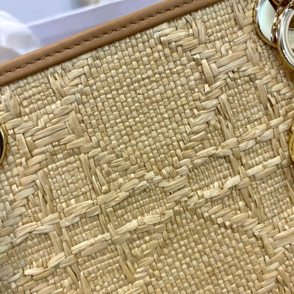 Christian Dior Medium Lady Dior Bag 24cm Brown - Image 3