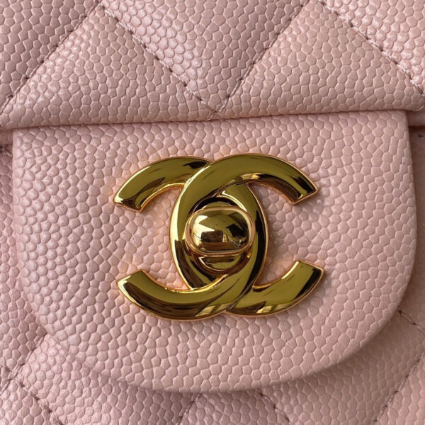Chanel Mini Classic Flapbag 20cm Pink - Image 3