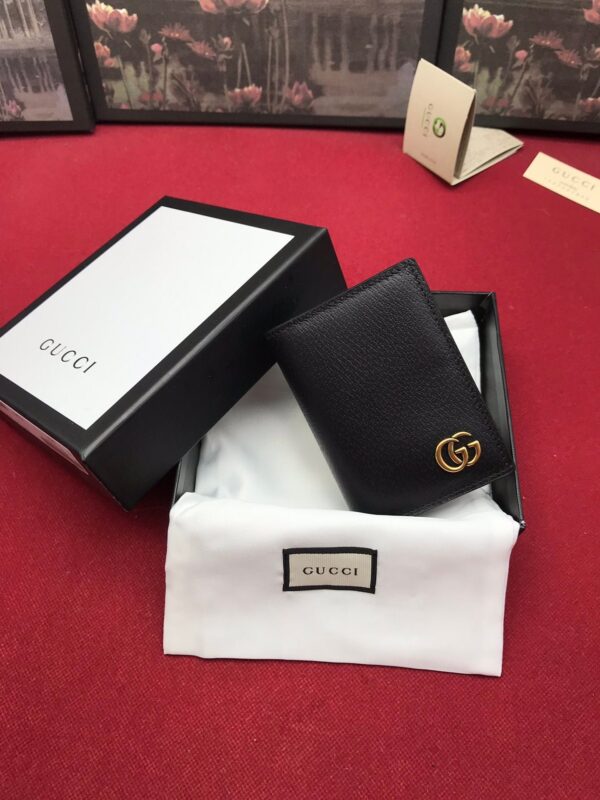 GG Marmont Long Leather Wallet 11cm