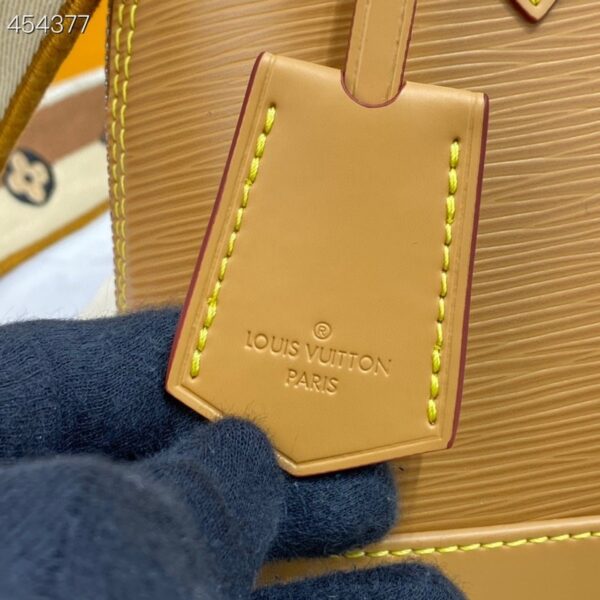 Louis Vuitton Alma BB Bag 24cm Epi Leather Spring/Summer Collection M57426 Gold Honey - Image 9