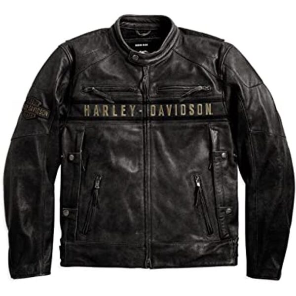 Vintage Harley Davidson Leather Jacket/Gloria Leather - Image 2