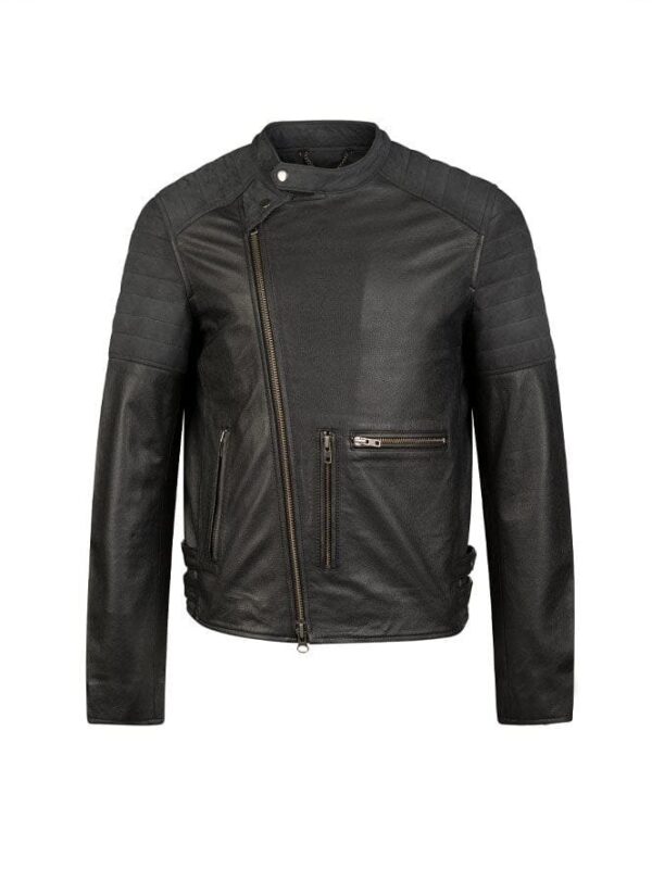 Burnet Leather Biker Jacket