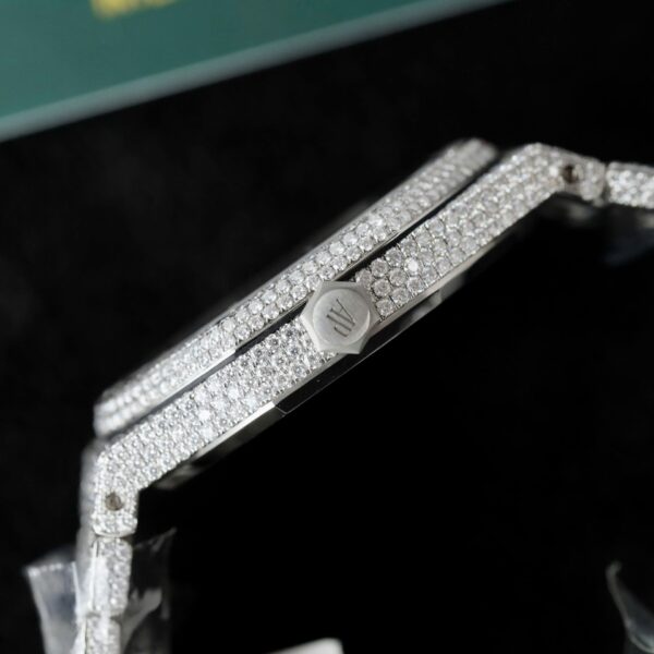 Audemars Piguet 15400 Watch Diamonds Moissanite 41mm - Image 7