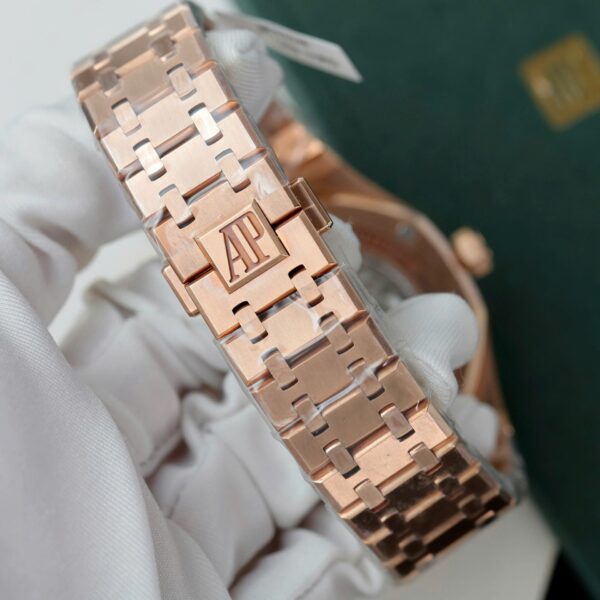 Audemars Piguet 26574 Blue Dial Watch 18K Gold Wrapped 41mm - Image 8
