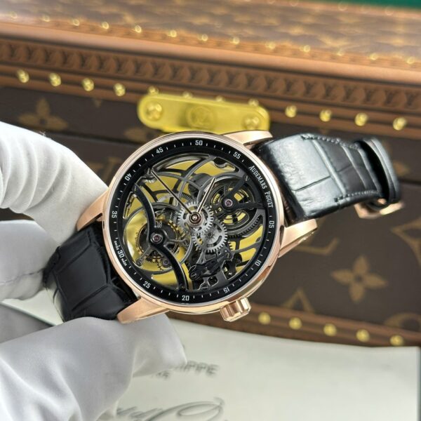 Audemars Piguet 26600 Tourbillon Openworked Watch Manual Winding 41mm - Image 2