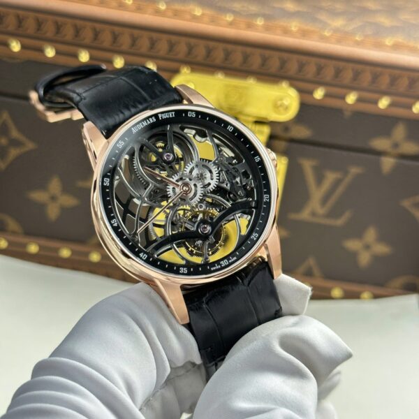Audemars Piguet 26600 Tourbillon Openworked Watch Manual Winding 41mm - Image 3