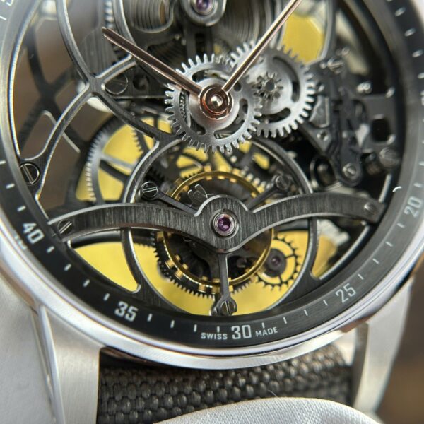 Audemars Piguet 26600 Tourbillon Openworked Watch Gray 41mm - Image 5