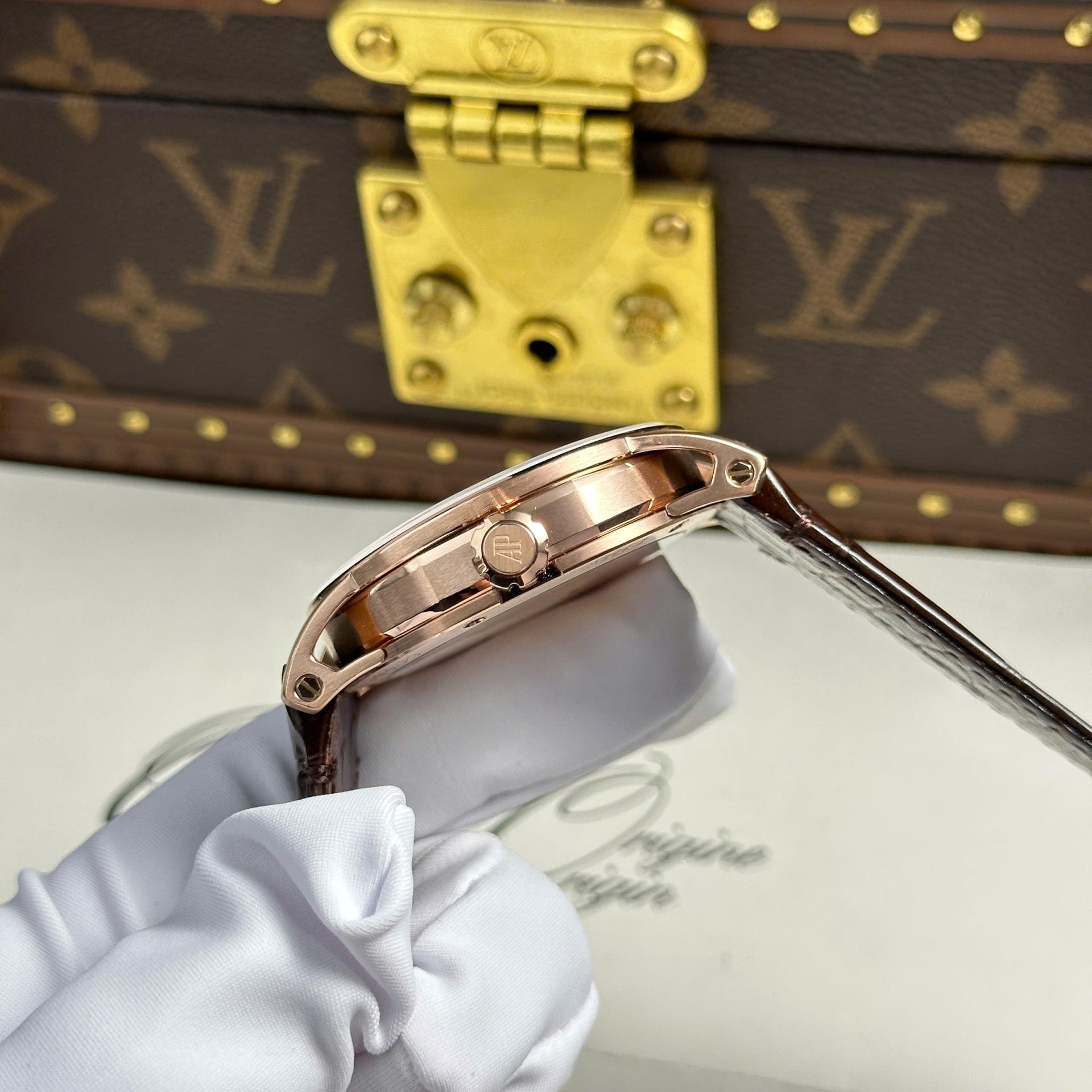 Audemars Piguet Watch Code 11.59 Selfwinding 15210OR White Dial 41mm - Image 10