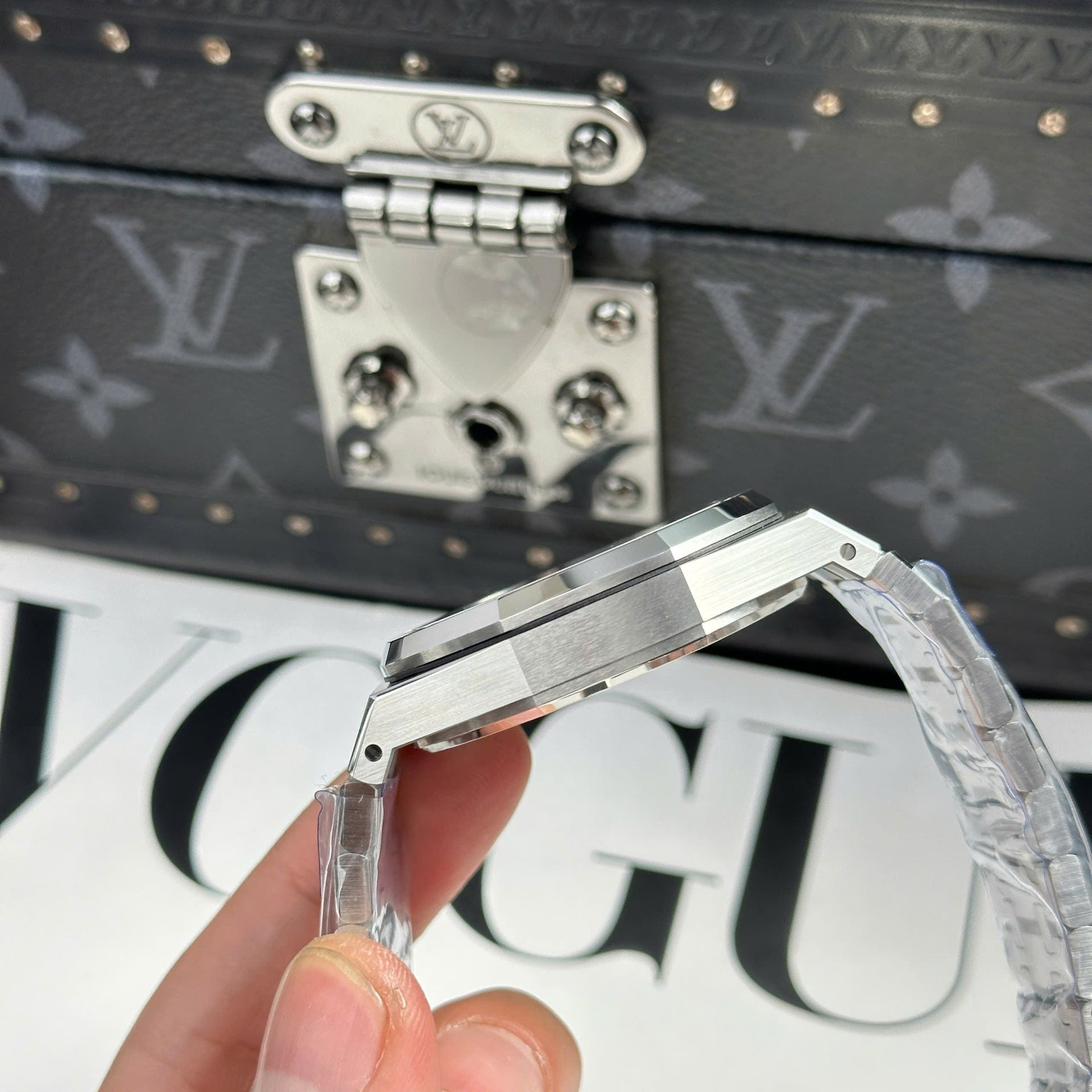 Audemars Piguet Watch Royal Oak 26331 Chronograph Dial Blue 41mm - Image 11