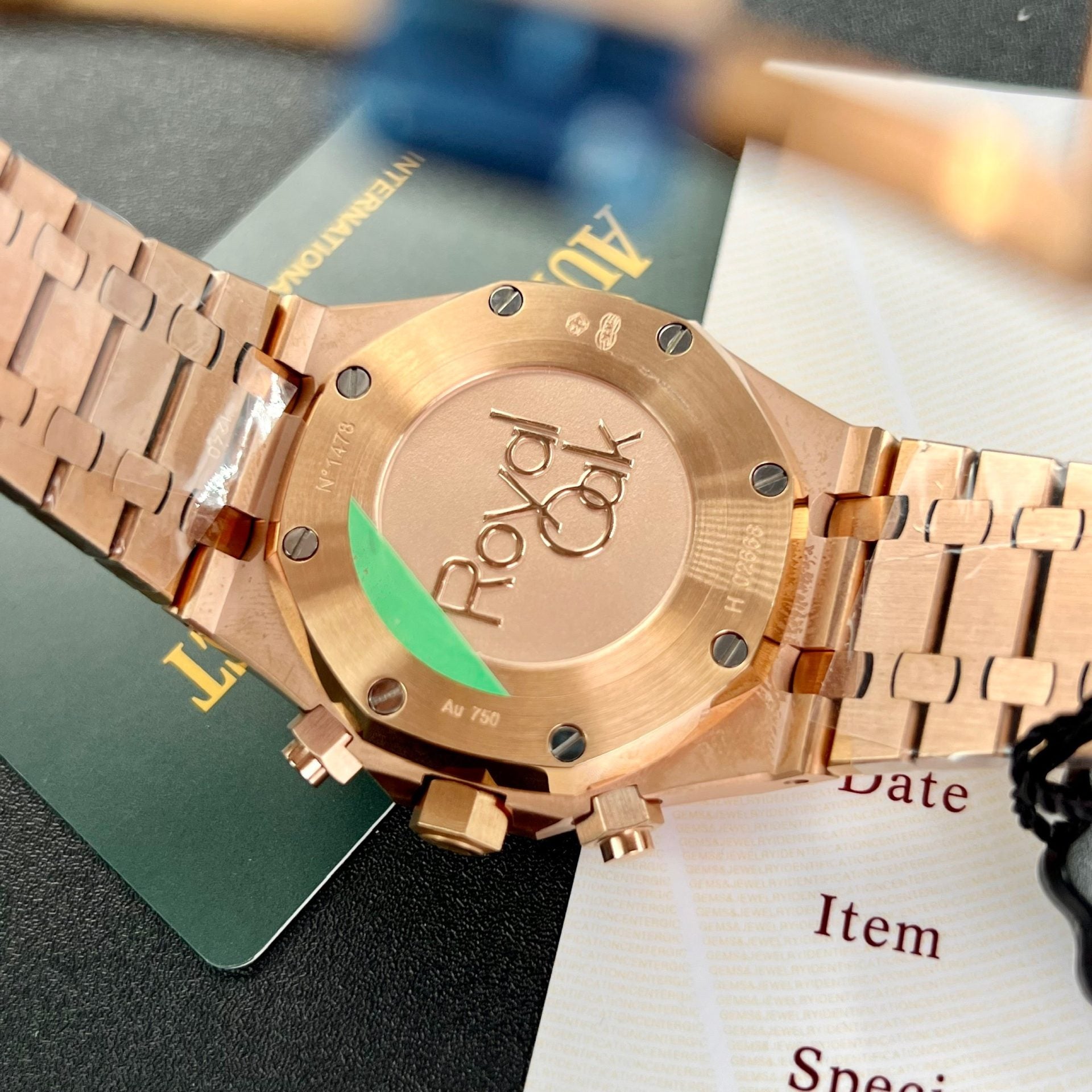 Audemars Piguet Watch Royal Oak 26331OR White Dial 41mm - Image 9