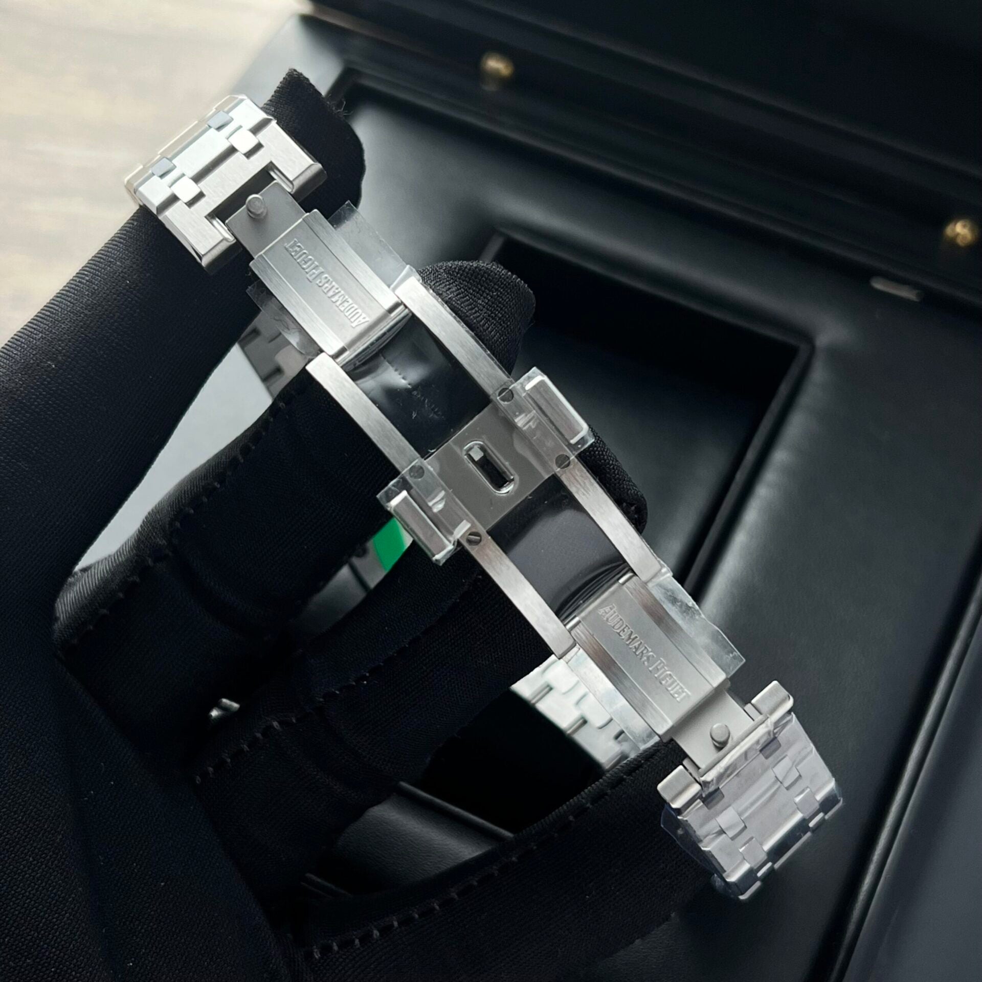 Audemars Piguet Watch Royal Oak Womens Dial Blue 34mm - Image 6